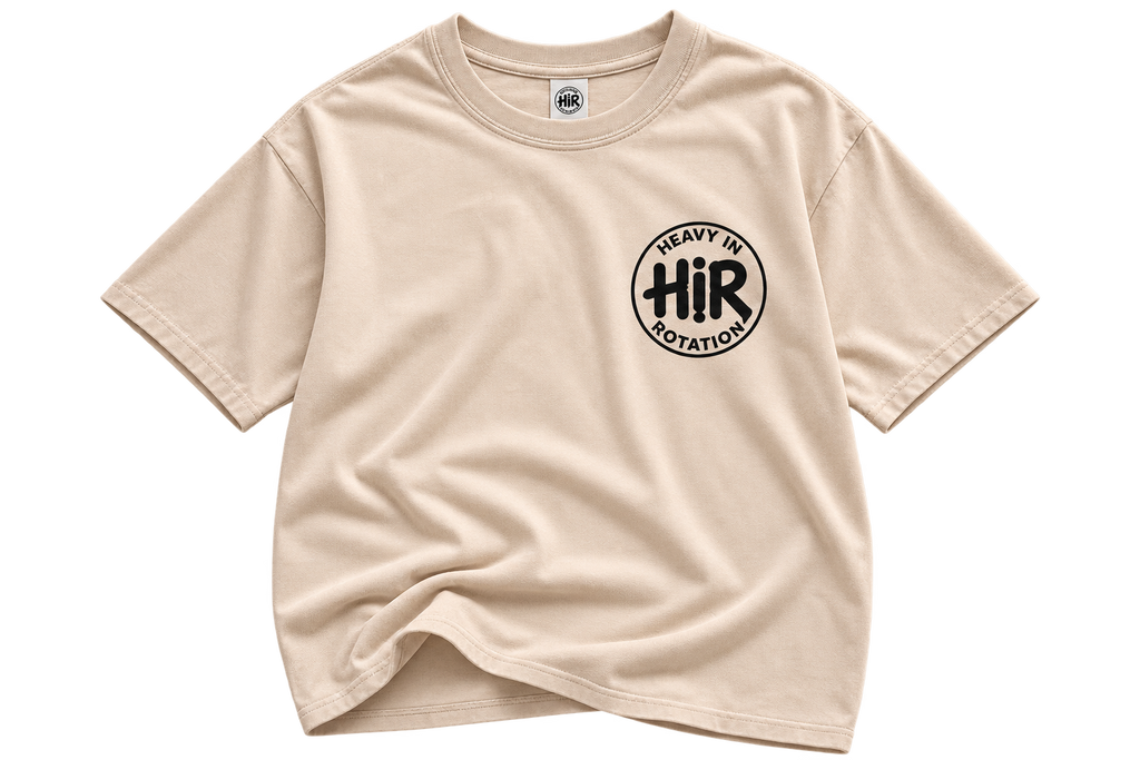 CREAM CIRCLE TEE
