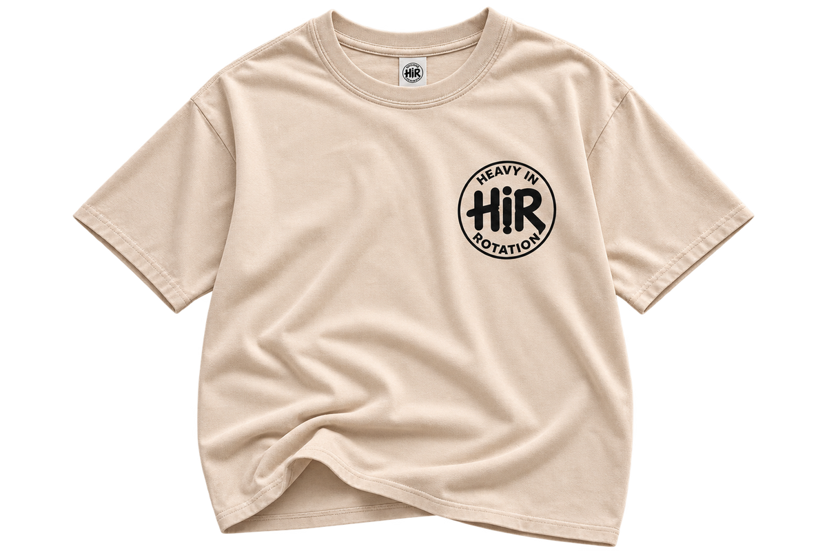 CREAM CIRCLE TEE