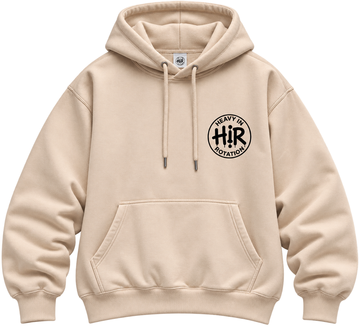 CREAM CIRCLE HOODIE