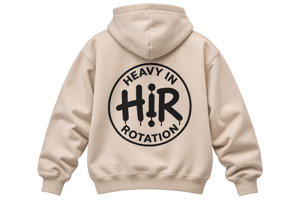 CREAM CIRCLE HOODIE