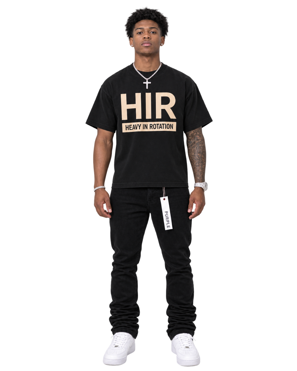 HIR BOX LOGO T-SHIRT