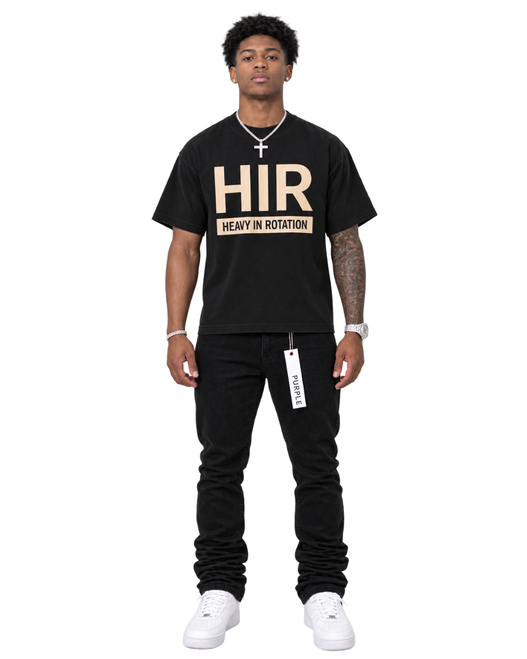 HIR BOX LOGO T-SHIRT