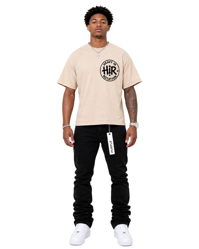 CREAM CIRCLE TEE