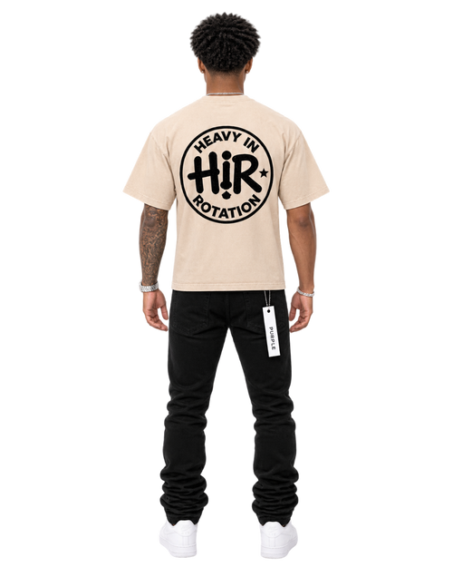 CREAM CIRCLE TEE