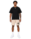 CIRCLE CREAM SHORTS