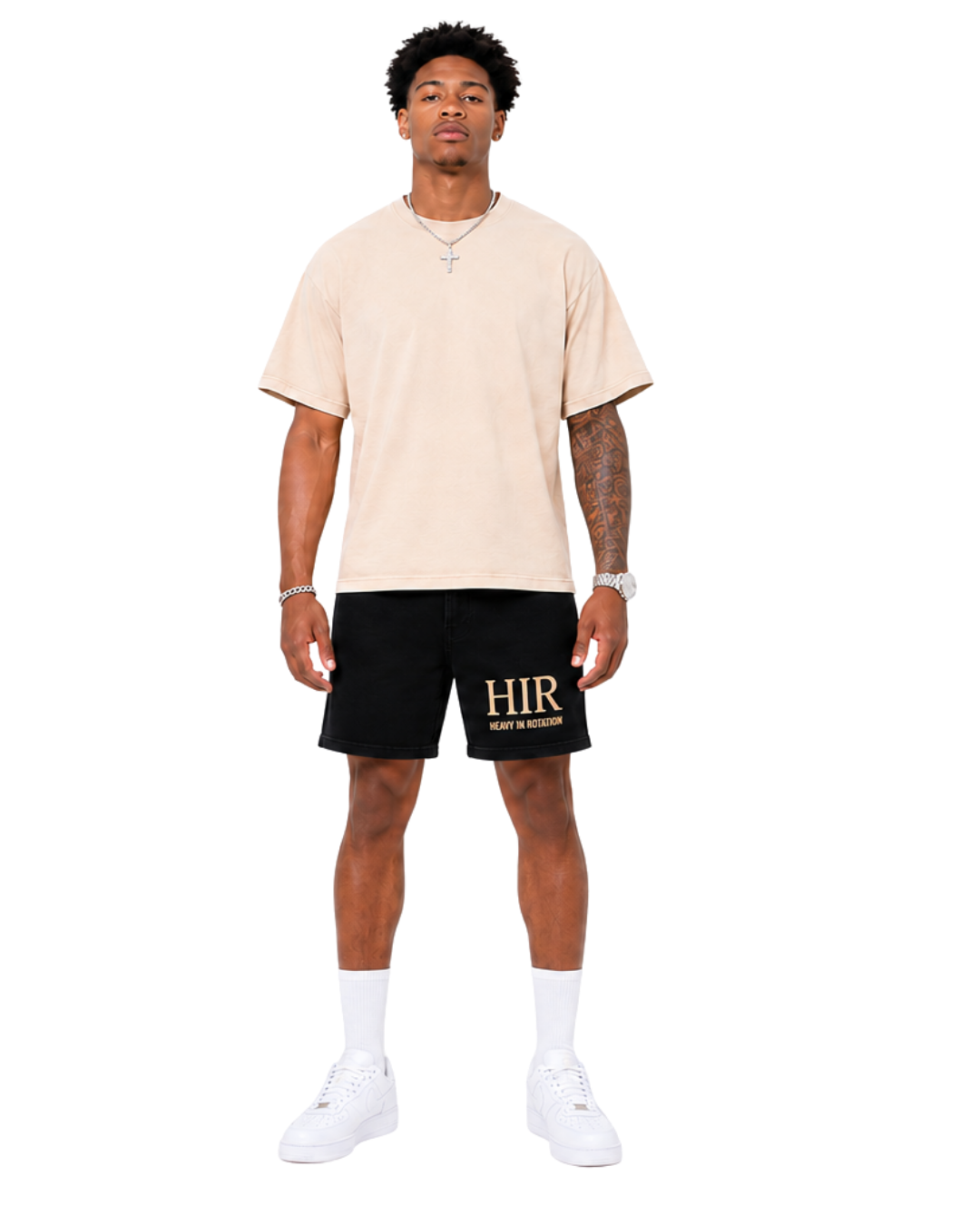 HIR BLACK SHORTS