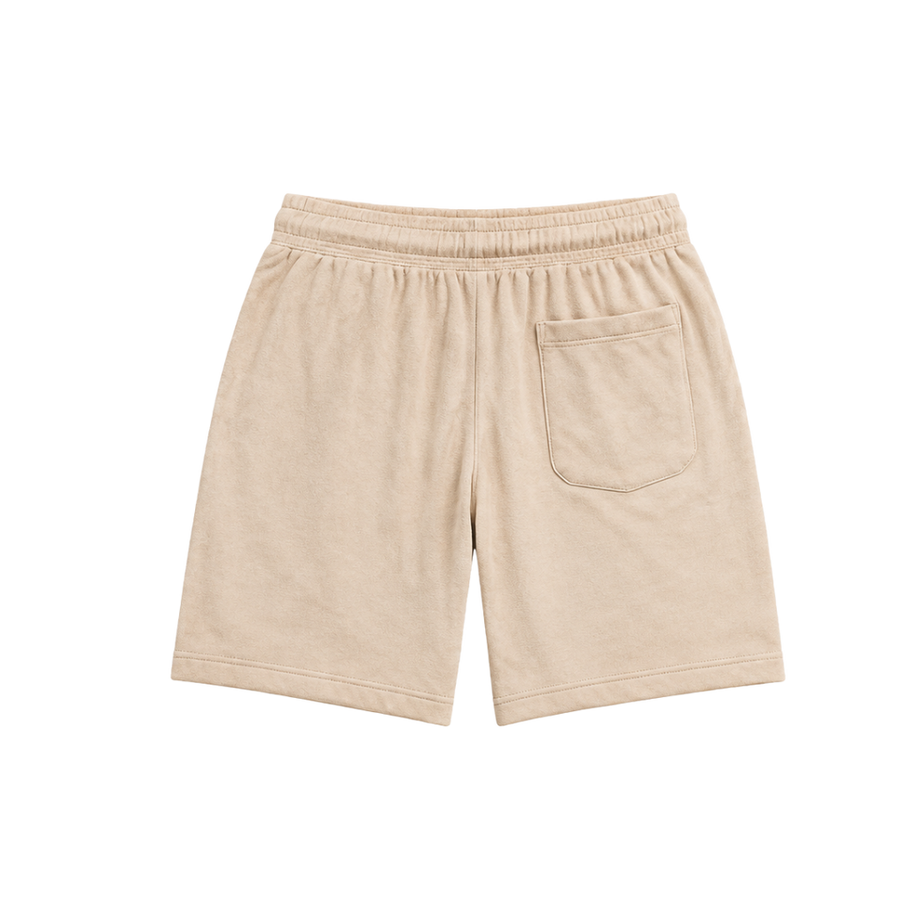 CIRCLE CREAM SHORTS