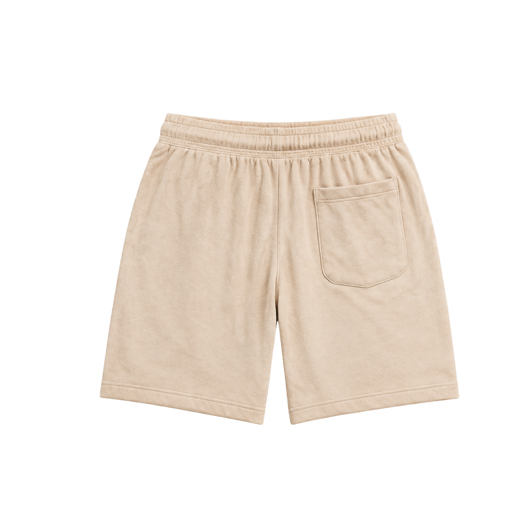 CIRCLE CREAM SHORTS