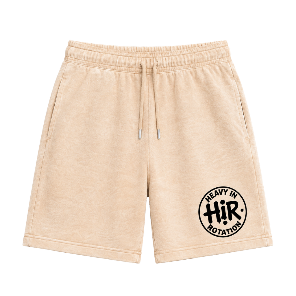 CIRCLE CREAM SHORTS