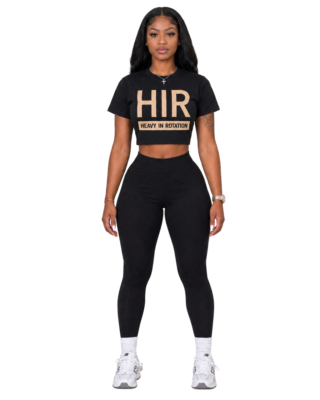 STUDIO BOX CROP TEE