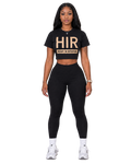 STUDIO BOX CROP TEE