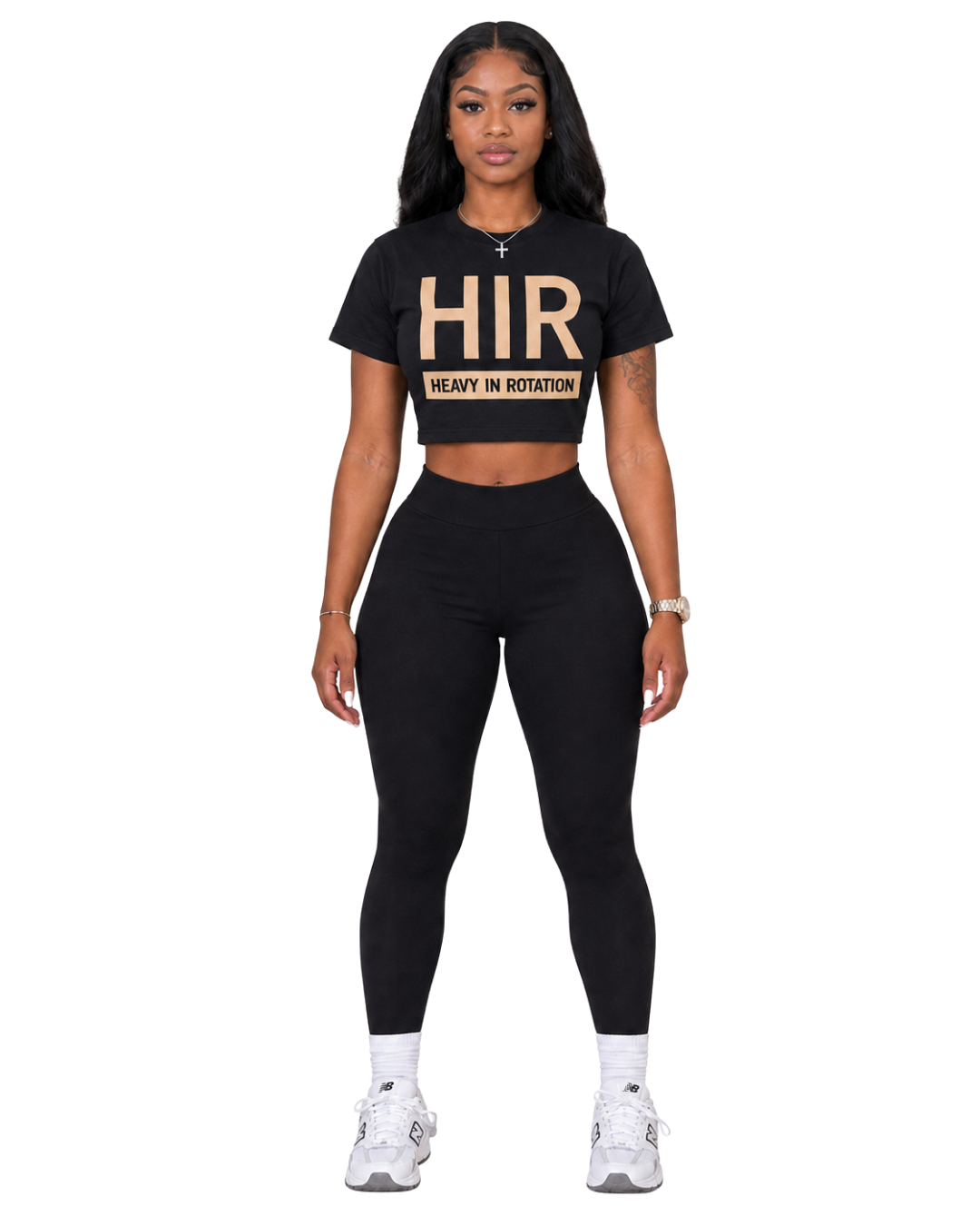 STUDIO BOX CROP TEE
