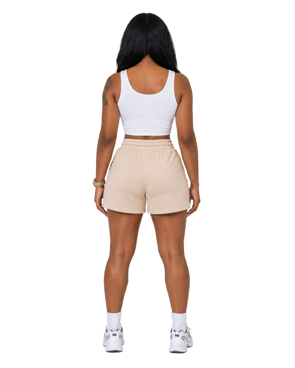 CREAM EASE LOUNGE SHORTS
