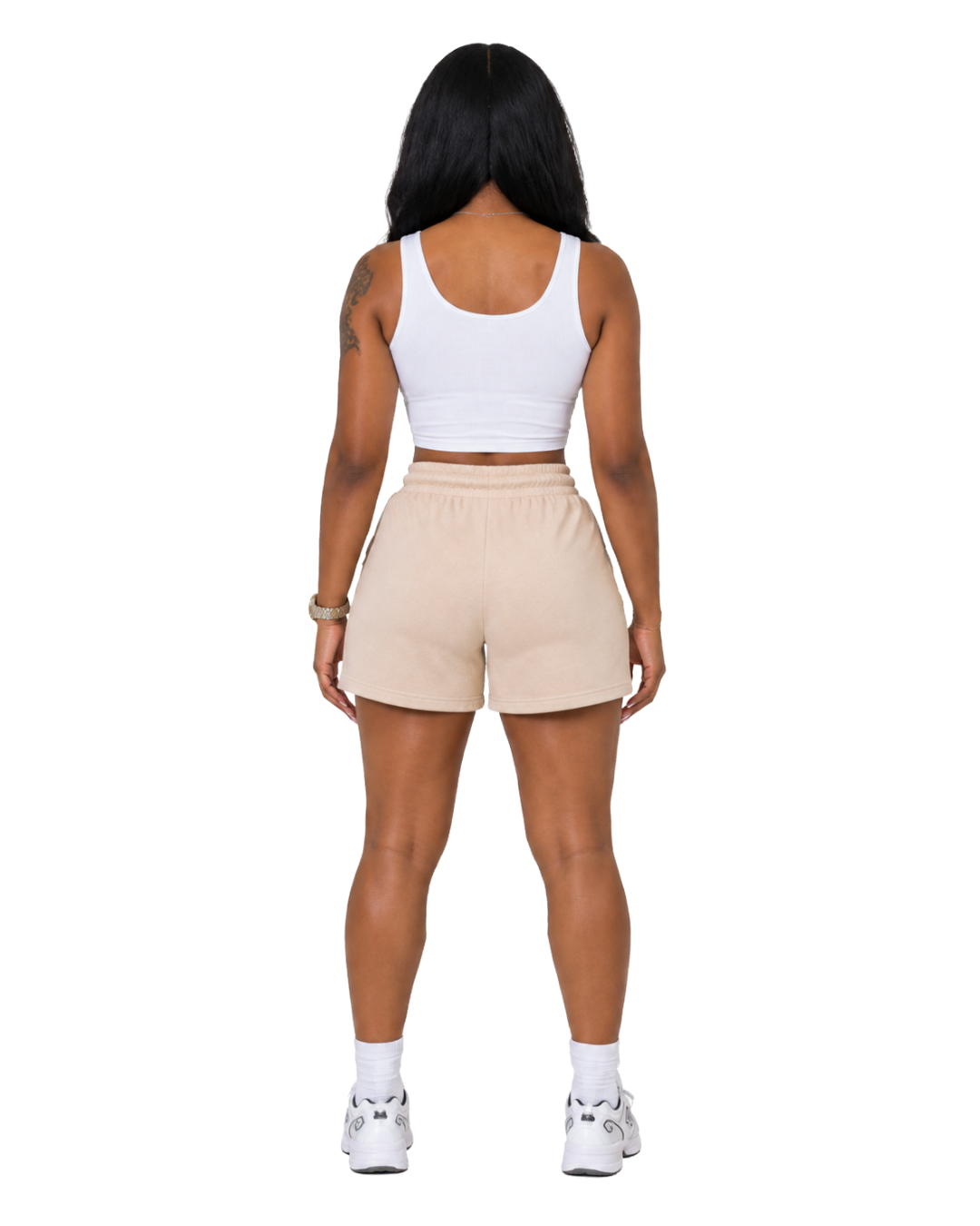 CREAM EASE LOUNGE SHORTS