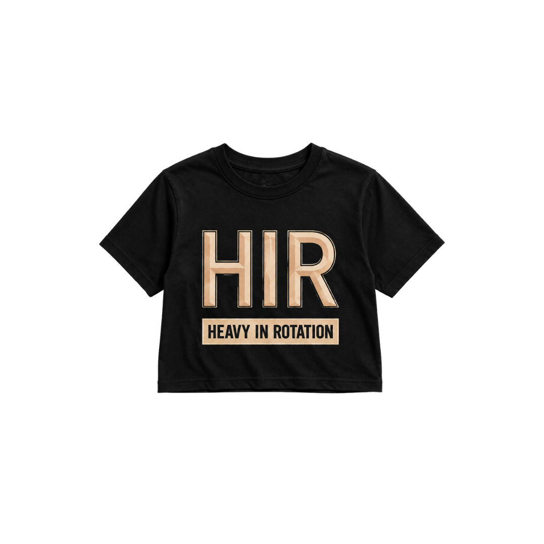STUDIO BOX CROP TEE