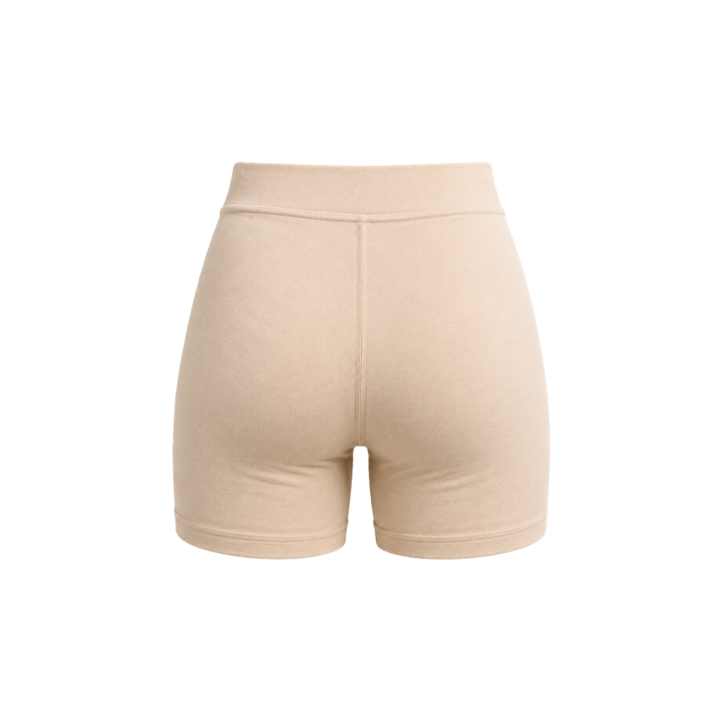 CREAM SCULPT BIKER TIGHTS