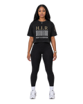 BARCODE CROP TEE