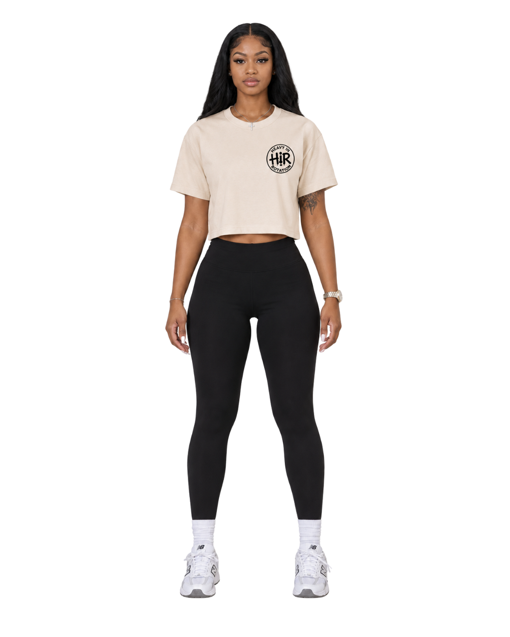 ORBIT CROP TEE