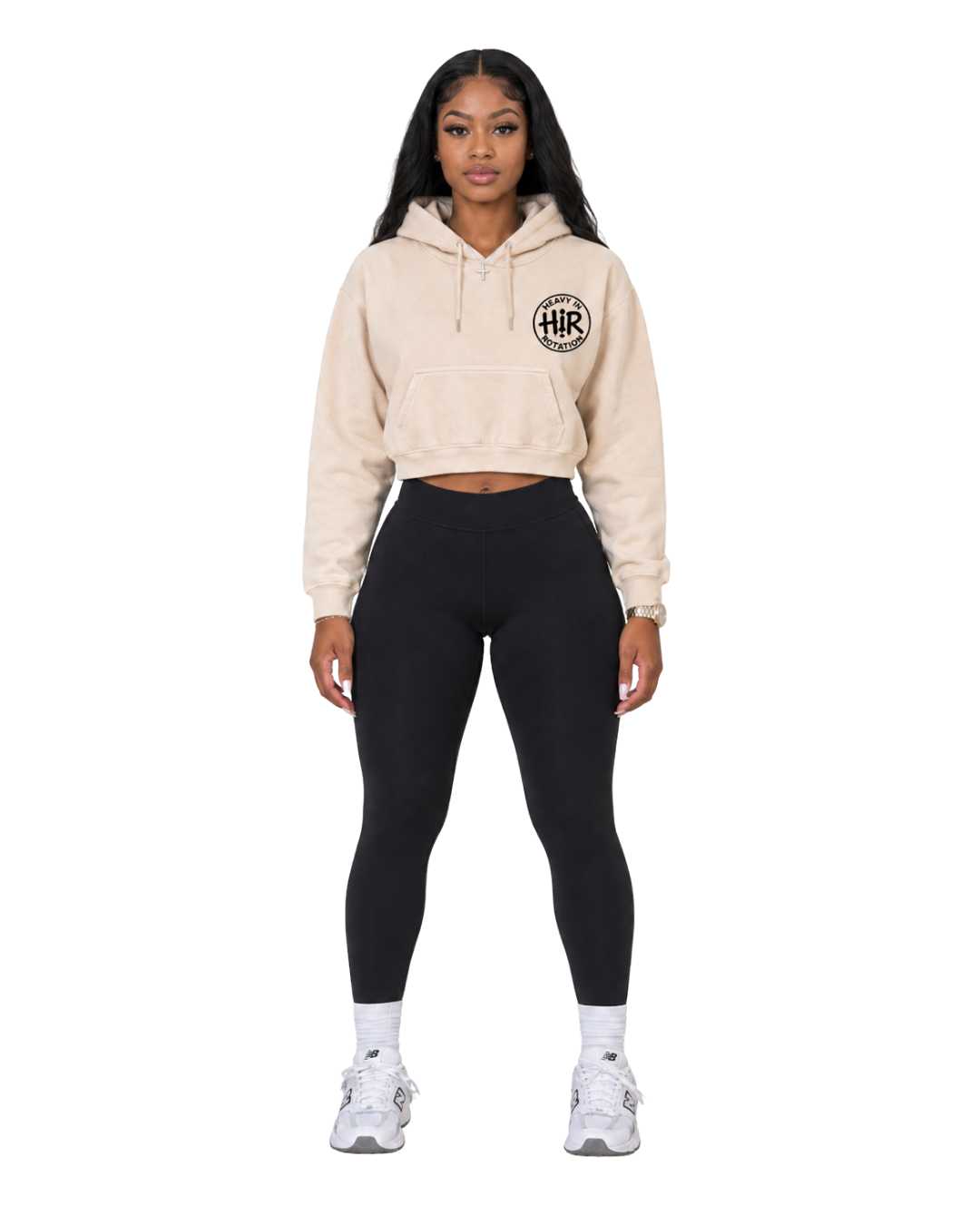 ORBIT CROP HOODIE