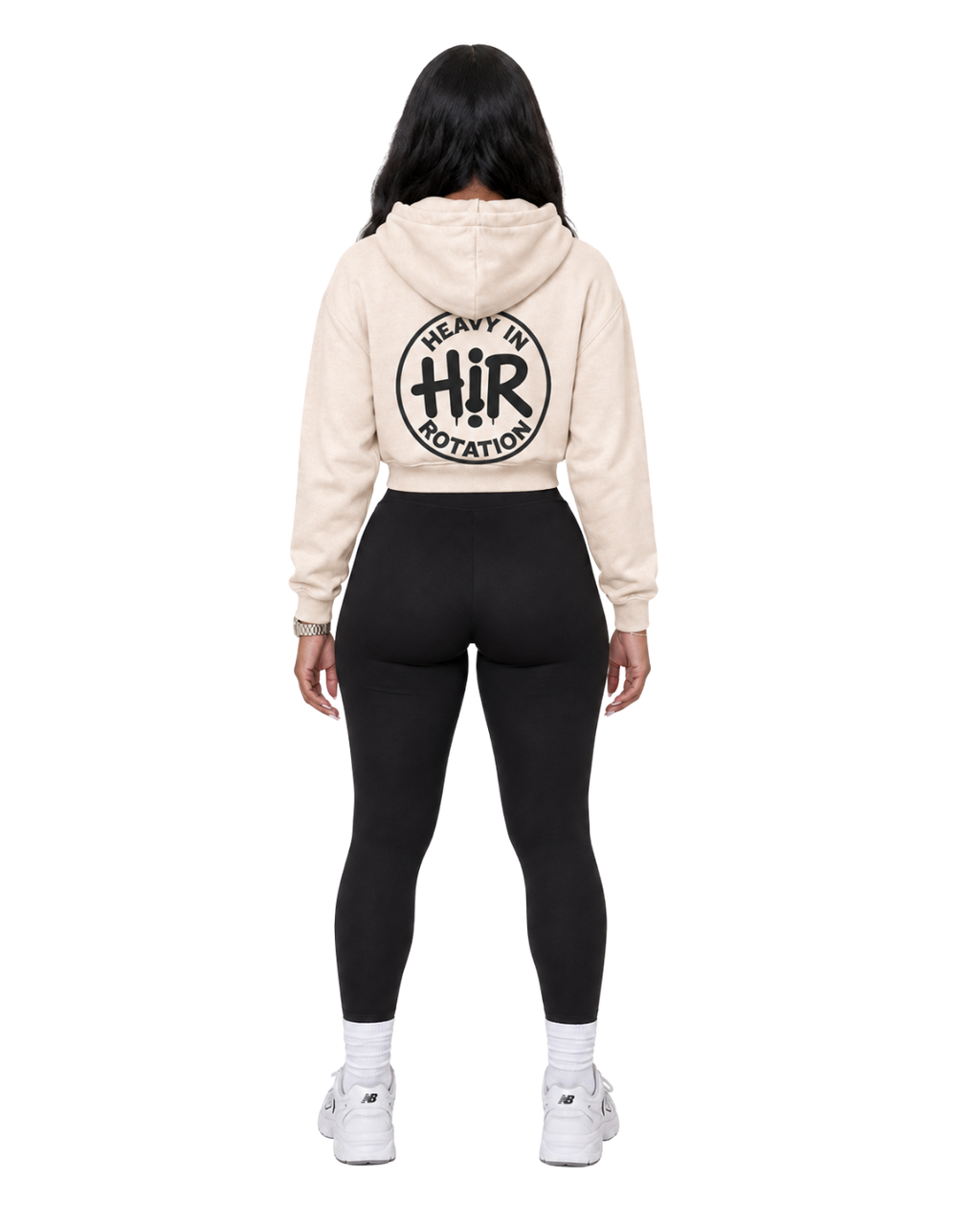 ORBIT CROP HOODIE